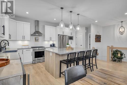 3043 Shaleview Drive, West Kelowna, BC - Indoor Photo Showing Kitchen With Upgraded Kitchen