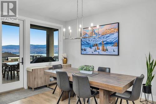 3043 Shaleview Drive, West Kelowna, BC - Indoor Photo Showing Dining Room