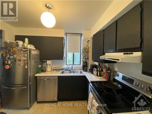 603 - 2871 Richmond Road, Ottawa, ON - Indoor Photo Showing Kitchen With Double Sink