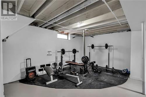 1016 Larin Avenue, Cornwall, ON - Indoor Photo Showing Gym Room