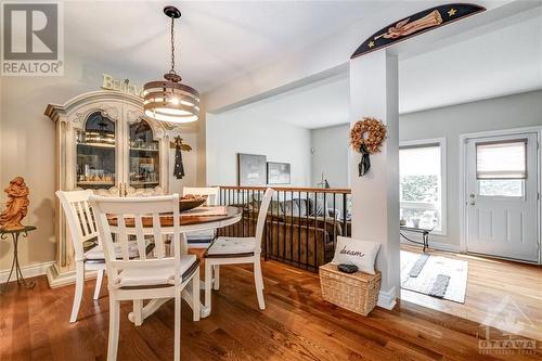 15 Foxhill Way Unit#A, Ottawa, ON - Indoor Photo Showing Dining Room