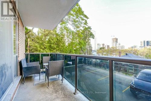 201 - 81 Charlton Avenue E, Hamilton, ON - Outdoor With Balcony With Exterior