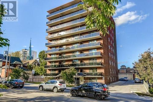 201 - 81 Charlton Avenue E, Hamilton, ON - Outdoor With Balcony