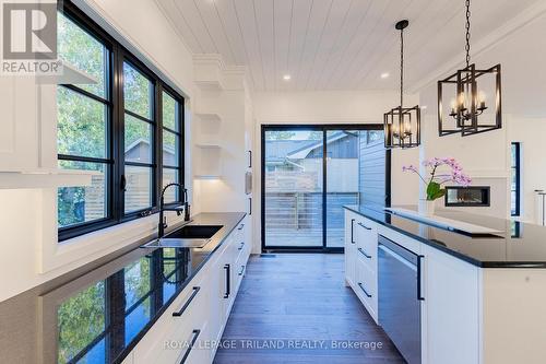 30 Gill Road, Lambton Shores (Grand Bend), ON - Indoor Photo Showing Kitchen