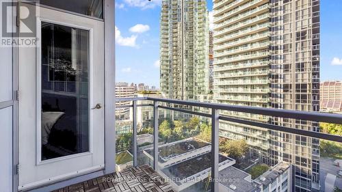 1407 - 225 Webb Drive, Mississauga, ON - Outdoor With Balcony