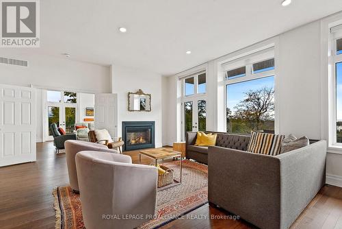 138 Ingham Road, Alnwick/Haldimand, ON - Indoor Photo Showing Living Room With Fireplace