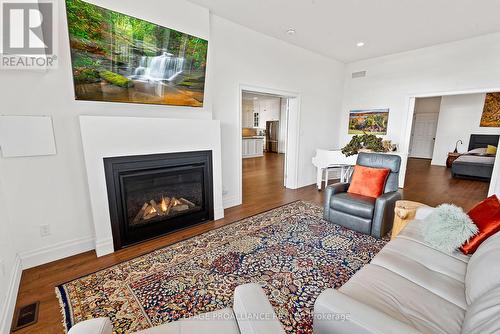 138 Ingham Road, Alnwick/Haldimand, ON - Indoor Photo Showing Living Room With Fireplace