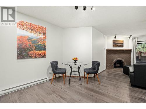 983 Bernard Avenue Unit# 105, Kelowna, BC - Indoor With Fireplace