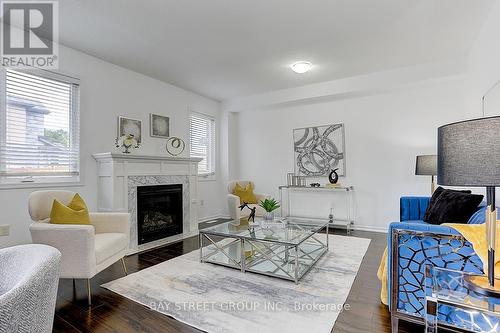 164 Birkhall Place, Barrie, ON - Indoor Photo Showing Living Room With Fireplace