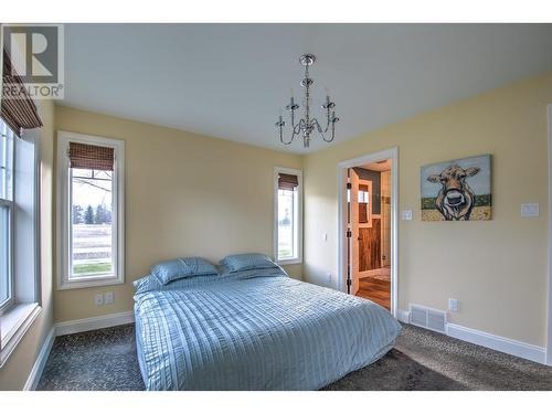 1829 Pleasant Valley Road, Armstrong, BC - Indoor Photo Showing Bedroom