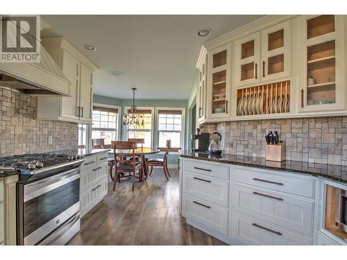 1829 Pleasant Valley Road, Armstrong, BC - Indoor Photo Showing Kitchen With Upgraded Kitchen