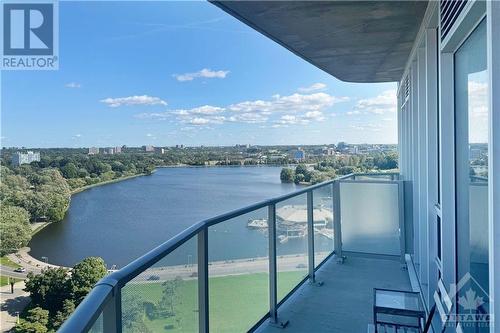 1308 - 805 Carling Avenue, Ottawa, ON - Outdoor With Body Of Water With Balcony With View