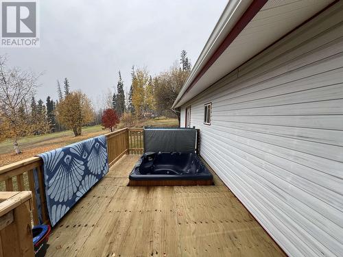 7511 Highland Drive, Fort Nelson, BC - Outdoor With Deck Patio Veranda With Exterior