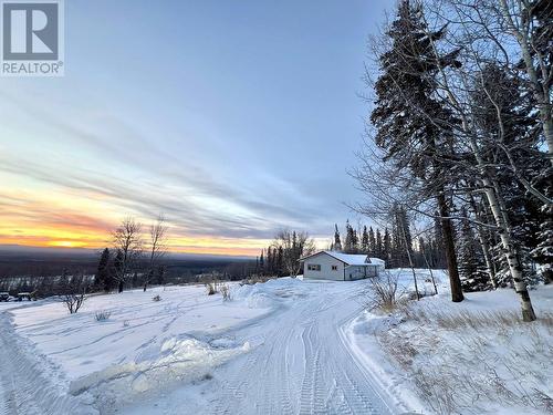 7511 Highland Drive, Fort Nelson, BC - Outdoor With View