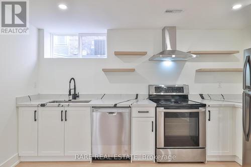 Lower - 231 Crombie Street, Clarington, ON - Indoor Photo Showing Kitchen