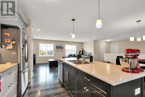 2 Kendell Lane, Ingersoll, ON - Indoor Photo Showing Kitchen With Double Sink