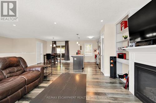 2 Kendell Lane, Ingersoll, ON - Indoor Photo Showing Living Room With Fireplace