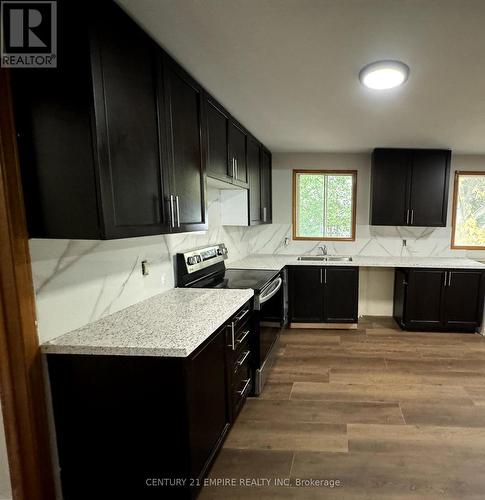 56 Petunias Road, Brampton, ON - Indoor Photo Showing Kitchen With Double Sink