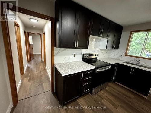 56 Petunias Road, Brampton, ON - Indoor Photo Showing Kitchen With Double Sink