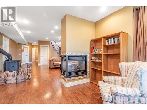 5016 Seon Crescent, Kelowna, BC - Indoor With Fireplace