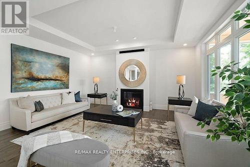 125 Villeneuve Drive, Prince Edward County, ON - Indoor Photo Showing Living Room With Fireplace