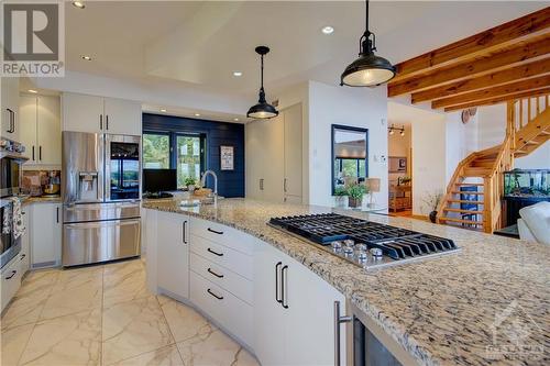 Great Room from Living Room - 122 Red Rock Bay Road, Perth, ON - Indoor Photo Showing Kitchen