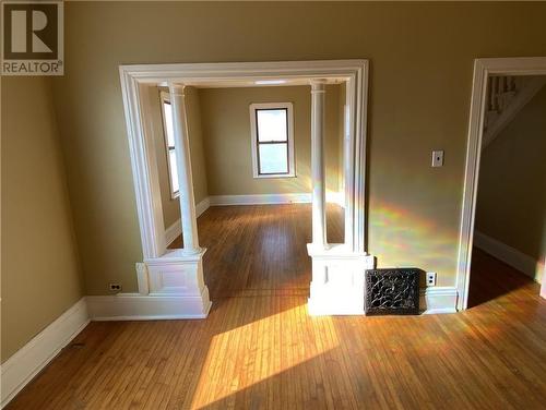 Classic Pillar Mouldings between Living & Dining Rooms - 4 Smith Avenue, Cornwall, ON - Indoor Photo Showing Other Room