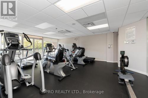 912 - 155 Hillcrest Avenue, Mississauga, ON - Indoor Photo Showing Gym Room