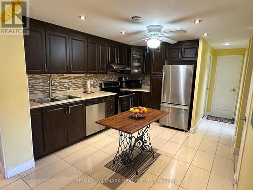 1613 - 370 Dixon Road, Toronto, ON - Indoor Photo Showing Kitchen With Stainless Steel Kitchen With Double Sink With Upgraded Kitchen