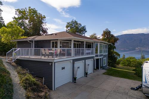 11935 Okanagan Centre Road, Lake Country, BC - Outdoor With Body Of Water With Deck Patio Veranda