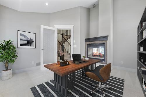 590 Arbor View Drive, Kelowna, BC - Indoor With Fireplace