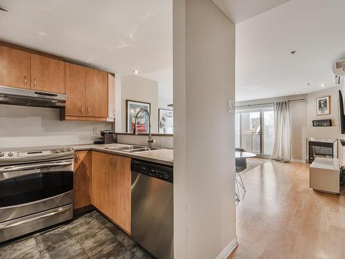 Cuisine - 303-1315 Rue Notre-Dame O., Montréal (Ville-Marie), QC - Indoor Photo Showing Kitchen With Double Sink