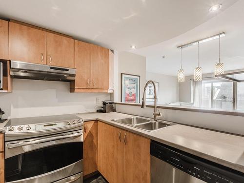 Cuisine - 303-1315 Rue Notre-Dame O., Montréal (Ville-Marie), QC - Indoor Photo Showing Kitchen With Double Sink