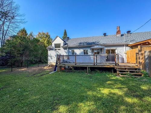 Back facade - 132 Rue Principale, Grenville, QC - Outdoor With Deck Patio Veranda