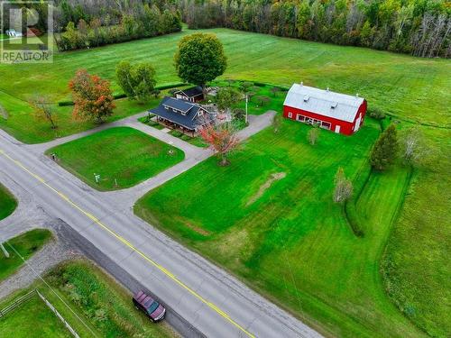 Landscaped area looking west.   Landscaping at its finest! - 2176 County Road 22 Road, Cardinal, ON - Outdoor