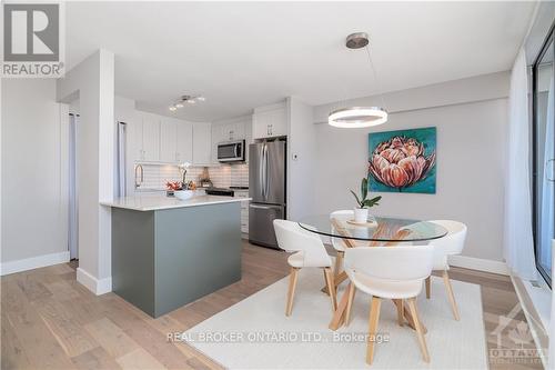 1604 - 1285 Cahill Drive, Ottawa, ON - Indoor Photo Showing Dining Room