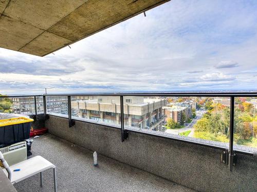 Balcony - 1812-4850 Ch. De La Côte-Des-Neiges, Montréal (Côte-Des-Neiges/Notre-Dame-De-Grâce), QC - Outdoor With View With Exterior