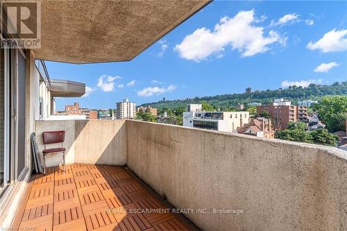 702 - 21 East Avenue S, Hamilton, ON - Outdoor With Balcony