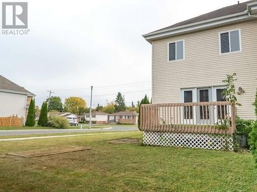 Backyard. - 93 Mckenzie Street, Cornwall, ON - Outdoor With Deck Patio Veranda With Exterior