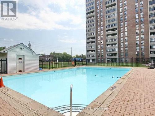 409 - 25 Kensington Road S, Brampton, ON - Outdoor With In Ground Pool