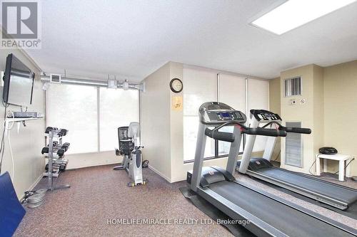 409 - 25 Kensington Road S, Brampton, ON - Indoor Photo Showing Gym Room