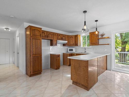 Kitchen - 297 Av. Des Conseillers, Saint-Jean-Sur-Richelieu, QC - Indoor Photo Showing Kitchen With Double Sink