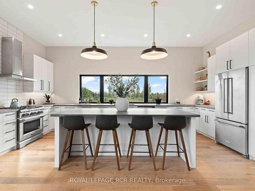 595130 Blind Line, Mono, ON - Indoor Photo Showing Kitchen With Upgraded Kitchen