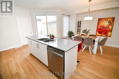 282 Noftall Gardens, Peterborough, ON - Indoor Photo Showing Kitchen With Double Sink