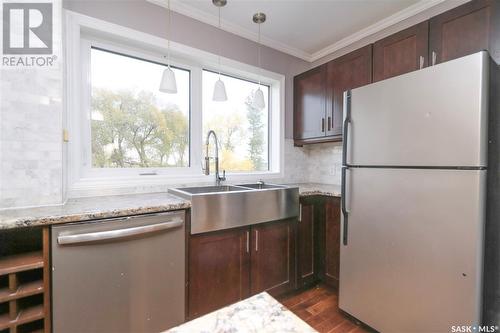 Clifford Acreage, Orkney Rm No. 244, SK - Indoor Photo Showing Kitchen With Double Sink