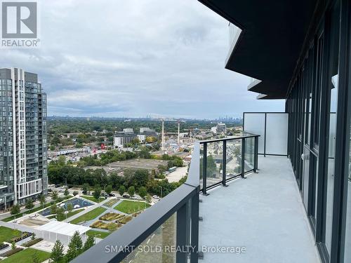 1803 - 36 Zorra Street, Toronto, ON - Outdoor With Balcony With View