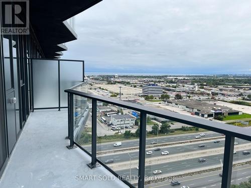 1803 - 36 Zorra Street, Toronto, ON - Outdoor With Balcony With View