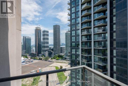 2310 - 36 Park Lawn Road, Toronto, ON - Outdoor With Balcony