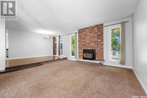 63 Noonan Road, Regina, SK - Indoor With Fireplace