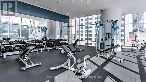 2304 - 1 Bloor Street E, Toronto, ON - Indoor Photo Showing Gym Room